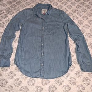 SO Jean Button Up Shirt